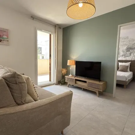 Appartement Valras-loc Naia Cosy Avec Piscine